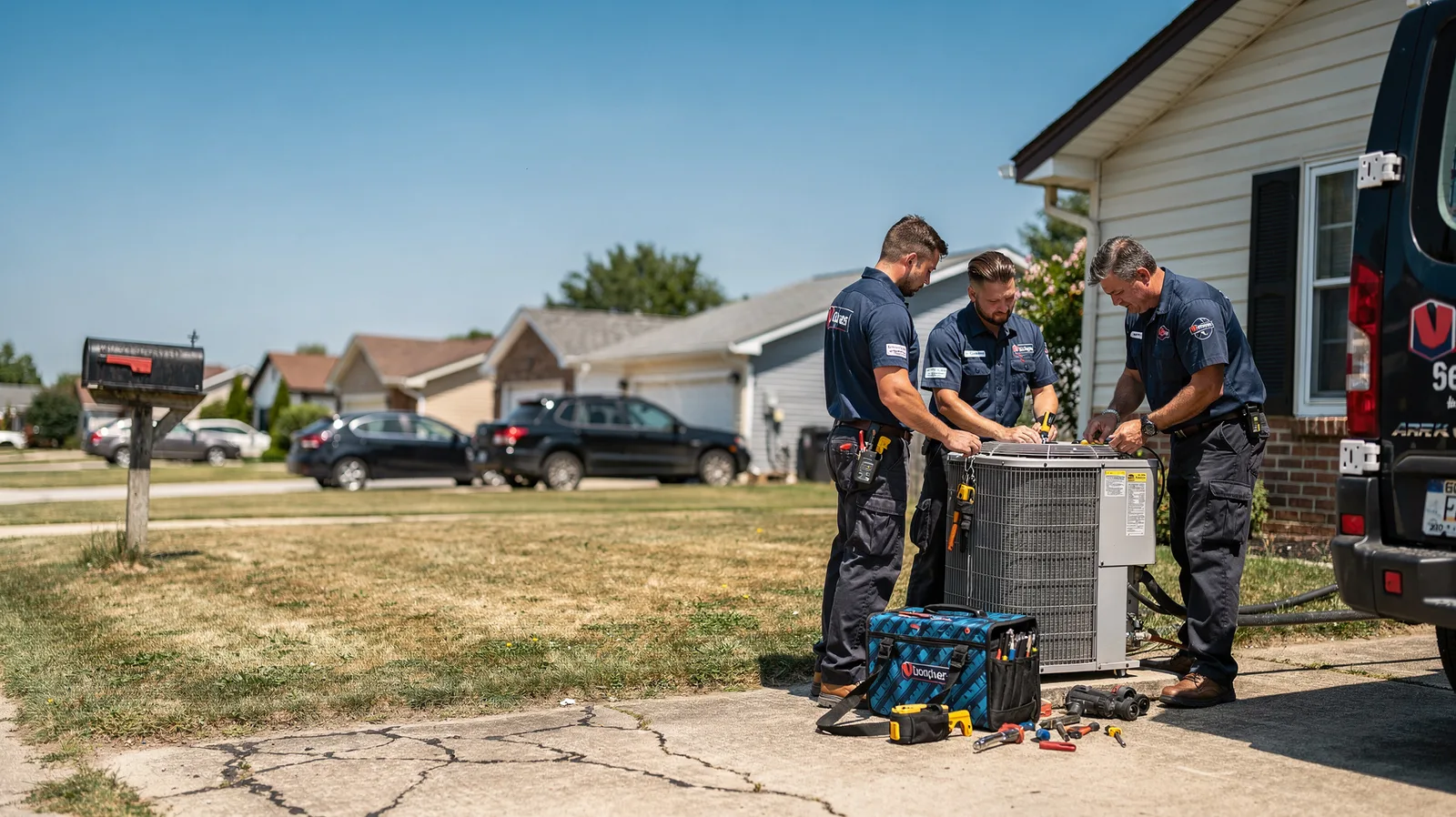 Hvac Repair in Thompson, OH near me